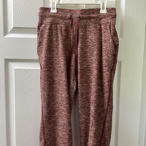 Lululemon Ready to Rulu Joggers size 8 Maroon